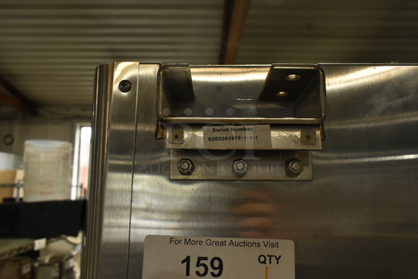 Stainless Steel Swinging Kitchen Door. - Image 3 of 3