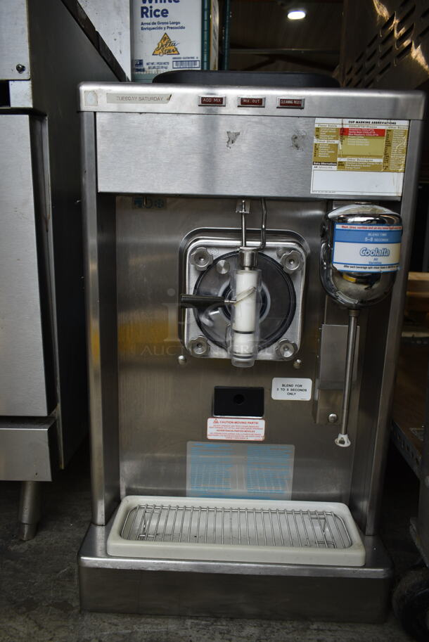 Taylor 340D-27 Stainless Steel Commercial Countertop Air Cooled Single Flavor Frozen Beverage Slushie Machine w/ Drink Mixing Attachment. 208-230 Volts, 1 Phase. - Image 2 of 8