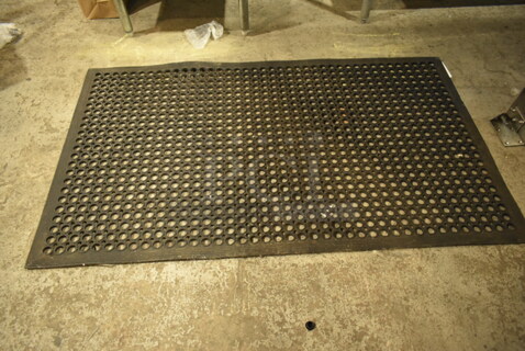 Black Anti Fatigue Floor Mat