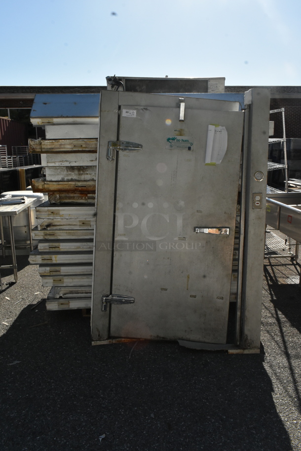 6'x10' Iso Panel Walk In Cooler Box w/ LSC120AK 115 Volt, 1 Phase Evaporator Fan. Information Provided By The Consignor But Not Verified By PCI Auctions - Image 2 of 9