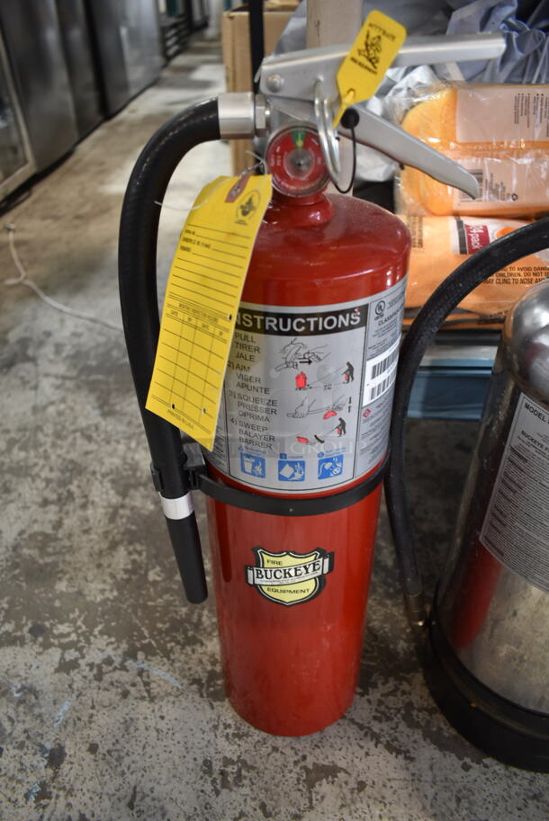 3 Various Buckeye Fire Extinguishers; 2 Dry and 1 Wet. 3 Times Your Bid! Buyer Must Pick Up - We Will Not Ship This Item. - Image 2 of 7