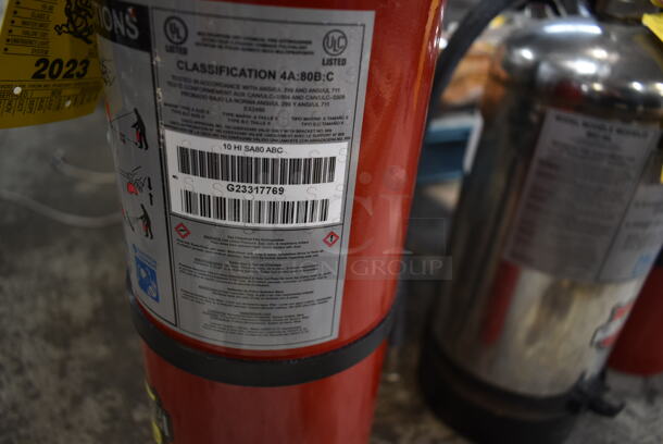 3 Various Buckeye Fire Extinguishers; 2 Dry and 1 Wet. 3 Times Your Bid! Buyer Must Pick Up - We Will Not Ship This Item. - Image 3 of 7