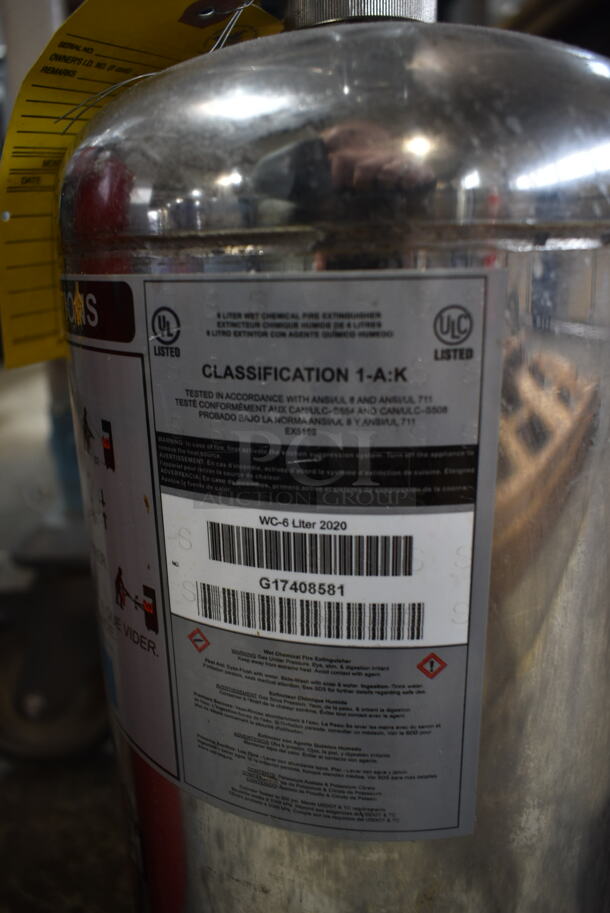 3 Various Buckeye Fire Extinguishers; 2 Dry and 1 Wet. 3 Times Your Bid! Buyer Must Pick Up - We Will Not Ship This Item. - Image 5 of 7