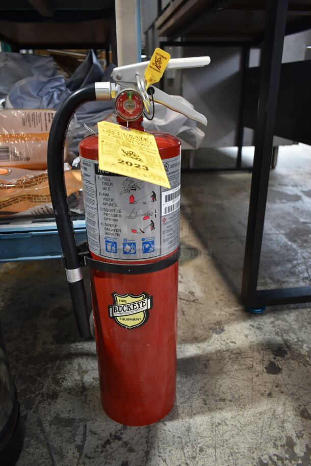 3 Various Buckeye Fire Extinguishers; 2 Dry and 1 Wet. 3 Times Your Bid! Buyer Must Pick Up - We Will Not Ship This Item. - Image 6 of 7