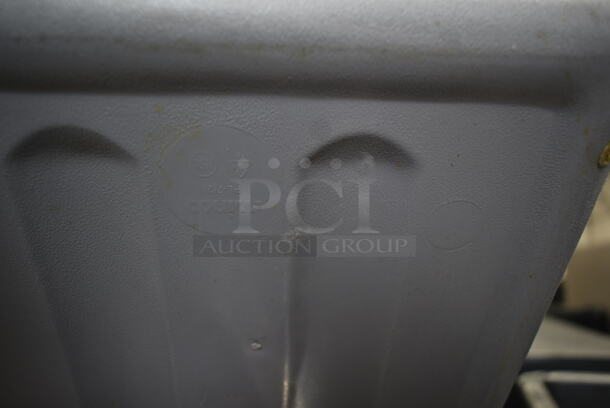 7 Poly Bus Bins w/ 1 Lid. 7 Times Your Bid! - Image 5 of 5