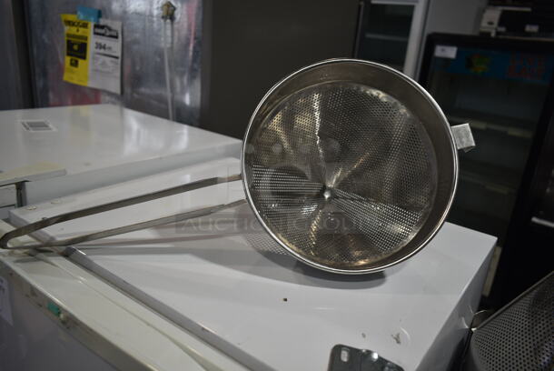 3 Metal China Cap Strainers. 3 Times Your Bid! - Image 3 of 3