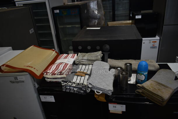 ALL ONE MONEY! Lot of Various Items Including Towels, Gloves and Air Freshener - Image 1 of 6