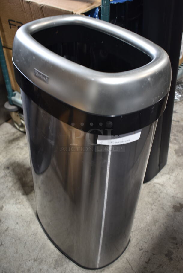 iTouchless Stainless Steel Trash Can. - Image 2 of 6