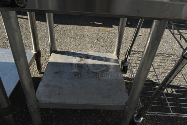 Stainless Steel Equipment Stand w/ Metal Under Shelf. - Image 3 of 3