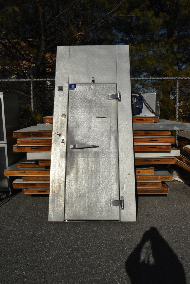 3 Walk In Boxes; 2 Kolpak That Make One 10'x16' Combo Box and 1 10'x16' Vollrath w/ TPLP107MAS1DR8-ESP 115 Volt, 1 Phase Evaporator Fan and LET090BKOLK 208-230 volts, 1 Phase Evaporator Fan. 3 Times Your Bid! - Image 2 of 12
