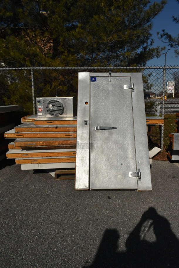 3 Walk In Boxes; 2 Kolpak That Make One 10'x16' Combo Box and 1 10'x16' Vollrath w/ TPLP107MAS1DR8-ESP 115 Volt, 1 Phase Evaporator Fan and LET090BKOLK 208-230 volts, 1 Phase Evaporator Fan. 3 Times Your Bid! - Image 3 of 12