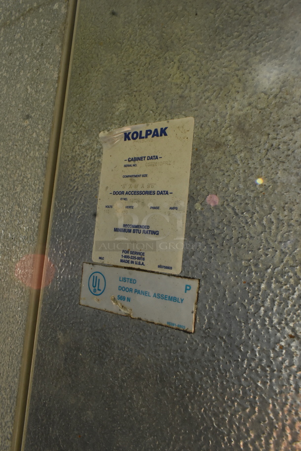 3 Walk In Boxes; 2 Kolpak That Make One 10'x16' Combo Box and 1 10'x16' Vollrath w/ TPLP107MAS1DR8-ESP 115 Volt, 1 Phase Evaporator Fan and LET090BKOLK 208-230 volts, 1 Phase Evaporator Fan. 3 Times Your Bid! - Image 9 of 12