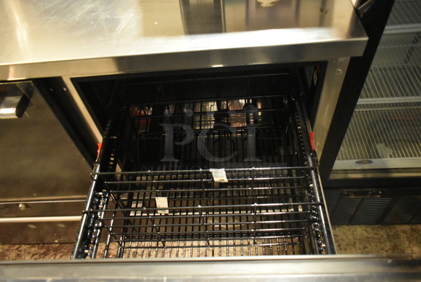 BRAND NEW! 2019 Perlick DZS60-D-1 Stainless Steel Commercial 4 Drawer Cooler. 115 Volts, 1 Phase. Tested and Working! - Image 3 of 7