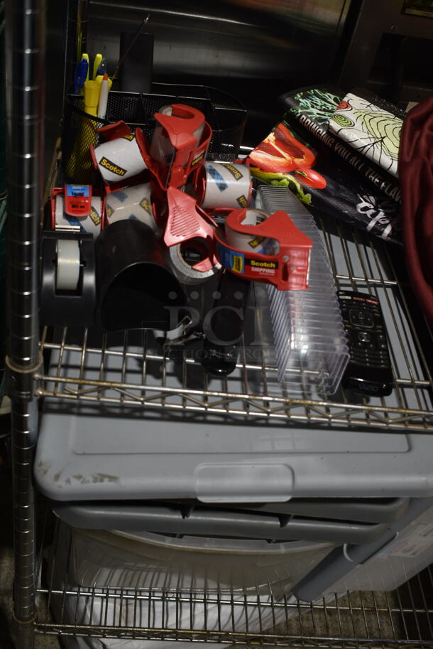 ALL ONE MONEY! Metro Lot of Various Items Including Aluminum Pans, Seasonings, Tape, ion Vacuum and Utensils. Does Not Include Shelving Unit.  - Image 5 of 12