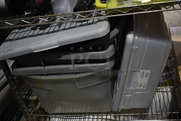 ALL ONE MONEY! Metro Lot of Various Items Including Aluminum Pans, Seasonings, Tape, ion Vacuum and Utensils. Does Not Include Shelving Unit.  - Image 8 of 12