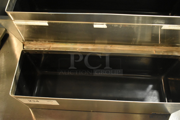San Jamar Stainless Steel Double Tier Bar Topping Rail. - Image 4 of 5