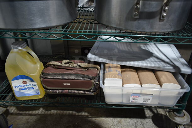 ALL ONE MONEY! Metro Lot of Various Items Including Cutting Boards, Metal Stock Pots, Mugs, Heater and Cleaner. Does Not Include Shelving Unit.  - Image 9 of 12