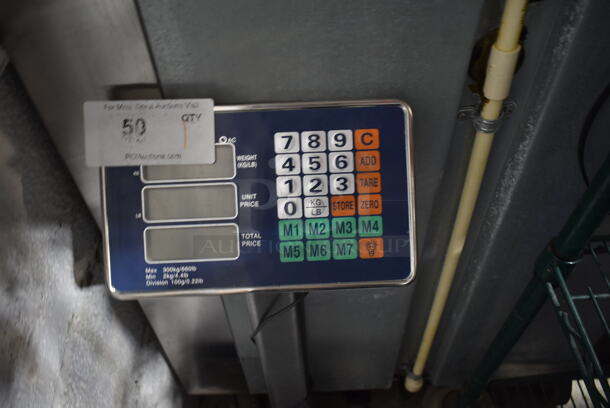 Metal Commercial Floor Style 660 Pound Capacity Scale.  - Image 2 of 3
