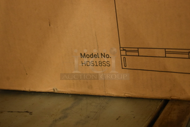 BRAND NEW SCRATCH AND DENT! Honeywell HDS18SS 18" Stainless Steel Undercounter Dishwasher. 120 Volts, 1 Phase. - Image 3 of 4