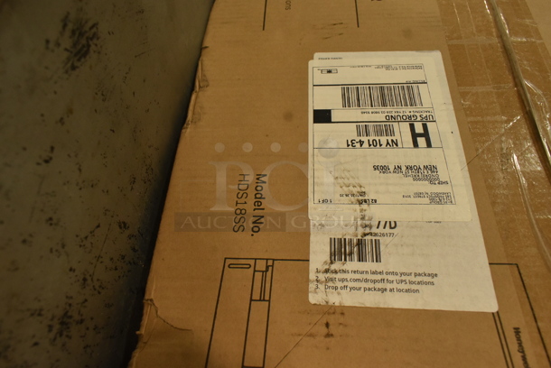 BRAND NEW SCRATCH AND DENT! Honeywell HDS18SS 18" Stainless Steel Undercounter Dishwasher. 120 Volts, 1 Phase. - Image 4 of 5