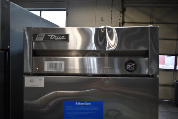 2017 True T-19F Stainless Steel Commercial Single Door Reach In Freezer w/ Poly Coated Racks on Commercial Casters. 115 Volts, 1 Phase. Cannot Test - Unit Trips Breaker - Image 2 of 7