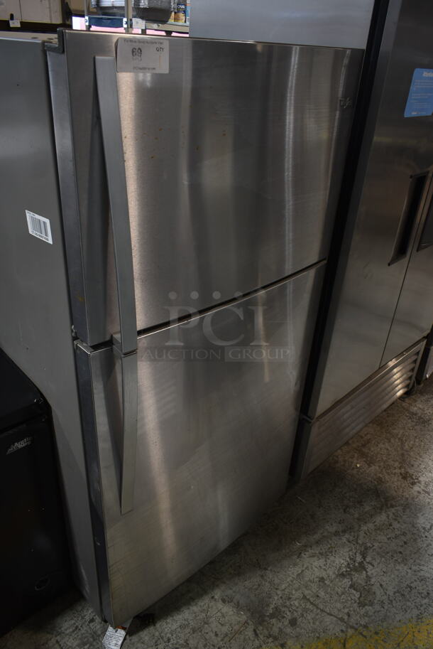 Whirlpool WRT511SZDM00 Stainless Steel Cooler Freezer Combo Unit. 115 Volts, 1 Phase. Tested and Working! - Image 1 of 4