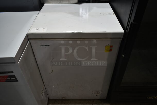 Hisense WFC050M6XWD Metal Chest Freezer. 115 Volts, 1 Phase. Tested and Working! - Image 1 of 4