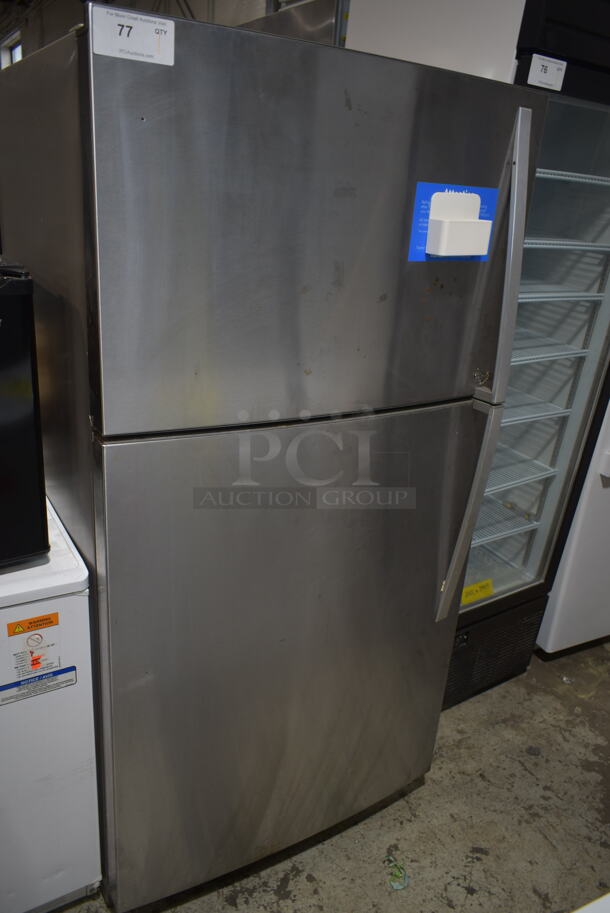 Whirlpool WRT511SZDM00 Stainless Steel Cooler Freezer Combo Unit. 115 Volts, 1 Phase.  - Image 1 of 6