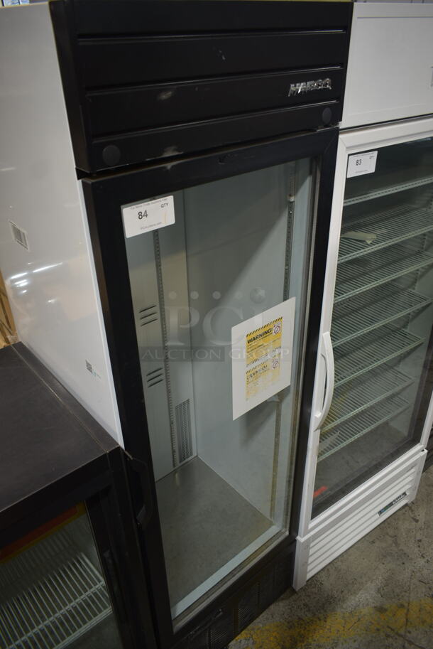 2019 Habco SE18 Metal Commercial Single Door Reach In Cooler Merchandiser. 115 Volts, 1 Phase. Tested and Working! - Image 2 of 5