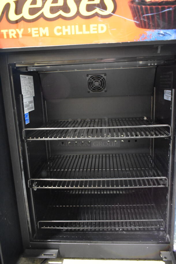 IDW G-6-C234B Metal Commercial Single Door Mini Cooler Merchandiser w/ Poly Coated Racks. 115 Volts, 1 Phase. Cannot Test Due To Damaged Power Cord - Image 2 of 3