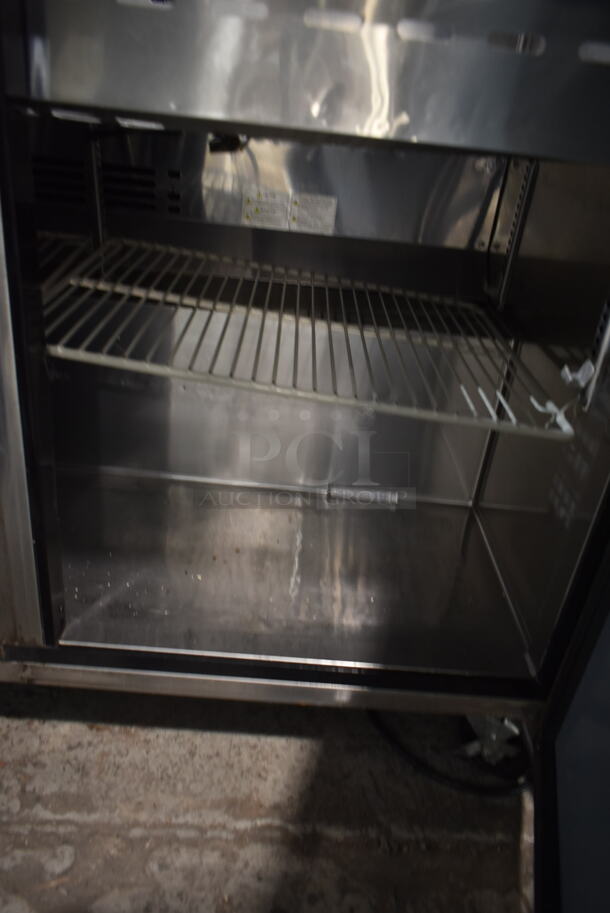 Turbo Air MST-72-30-N Stainless Steel Commercial Prep Table on Commercial Casters. 115 Volts, 1 Phase. Tested and Powers On But Does Not Get Cold - Image 3 of 7