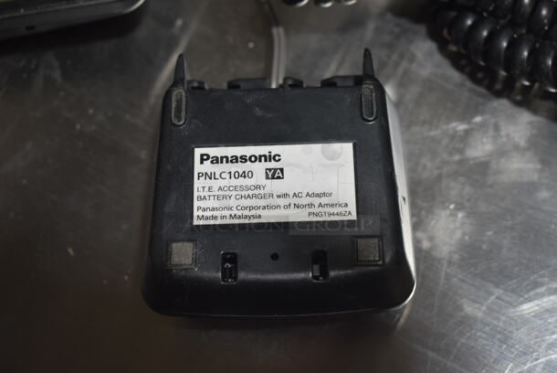 ALL ONE MONEY! Lot of Panasonic Corded Office Telephone and 2 Panasonic Phones on Cradles.  - Image 3 of 7