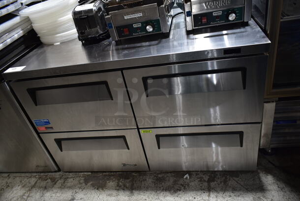 Turbo Air TUF-48SD-D4-N Stainless Steel Commercial 4 Drawer Undercounter Freezer. 115 Volts, 1 Phase. Tested and Working! - Image 2 of 8