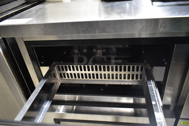 Turbo Air TUF-48SD-D4-N Stainless Steel Commercial 4 Drawer Undercounter Freezer. 115 Volts, 1 Phase. Tested and Working! - Image 5 of 8