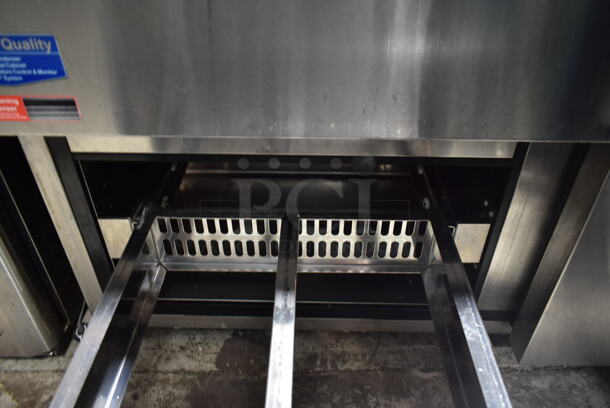 Turbo Air TUF-48SD-D4-N Stainless Steel Commercial 4 Drawer Undercounter Freezer. 115 Volts, 1 Phase. Tested and Working! - Image 6 of 8