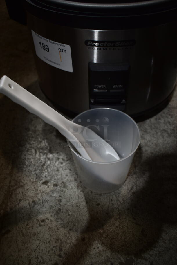 Proctor Silex Hamilton Beach 37540 Stainless Steel Countertop Rice Cooker. 120 Volts, 1 Phase. Tested and Working! - Image 3 of 5