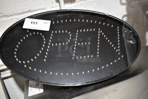 Light Up Open Sign. Tested and Working! - Image 3 of 5