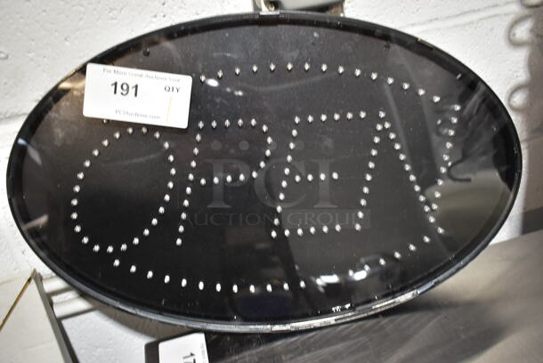 Light Up Open Sign. Tested and Working! - Image 4 of 5