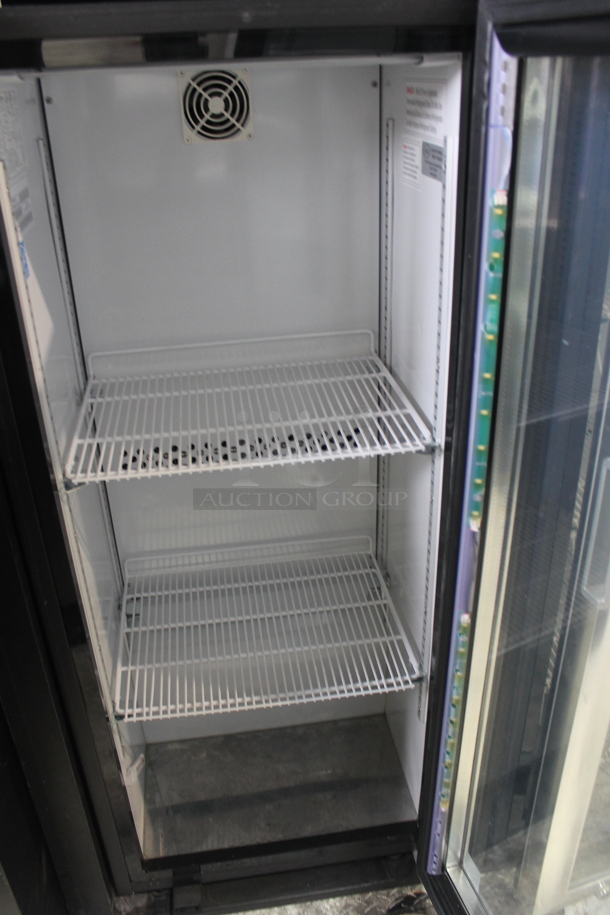 2019 IDW G4-H0234B ENERGY STAR Metal Commercial 2 Door Reach In Cooler Merchandiser w/ Poly Coated Racks. 110-120 Volts, 1 Phase. Tested and Working! - Image 6 of 7