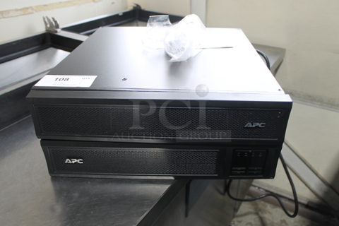 2 APC SMX1500RM2UC / SMX48RMBP2U Rack Mount Battery Pack. 2 Times Your Bid!
