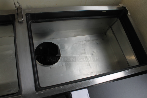 2017 True TPP-67 Stainless Steel Commercial Pizza Prep Table on Commercial Casters. No Lids. 115 Volts, 1 Phase. 115 Volts, 1 Phase. Tested and Does Not Power On - Image 3 of 12