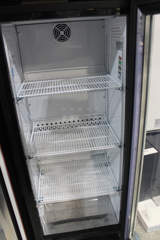 2021 IDW G4-H0234B Metal Commercial 2 Door Reach In Cooler Merchandiser w/ Poly Coated Racks. 115 Volts, 1 Phase. Tested and Working! - Image 6 of 7