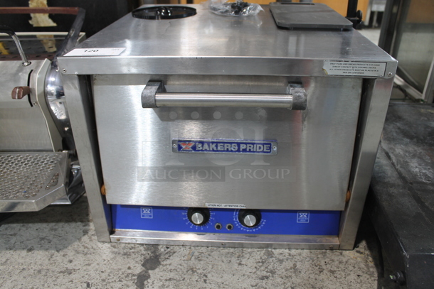 Bakers Pride P18 Stainless Steel Commercial Countertop Electric Powered Pizza Oven w/ Cooking Stones. 208/240 Volts.  - Image 3 of 6