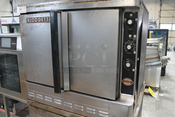 2 Blodgett Stainless Steel Commercial Natural Gas Powered Full Size Convection Oven w/ Solid Doors, Metal Oven Racks and Thermostatic Controls on Commercial Casters. 2 Times Your Bid! - Image 2 of 10