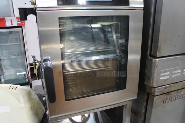 2019 Alto Shaam CTX4-10E Stainless Steel Commercial Electric Powered Combi Oven on Stand. 208-240 Volts, 3 Phase. - Image 3 of 7