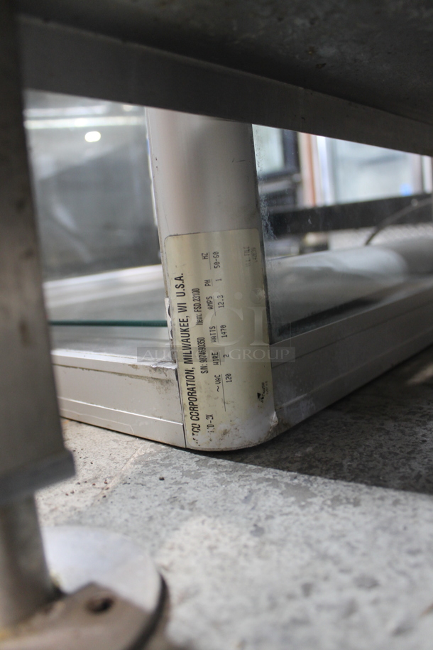 Hatco Metal Commercial Countertop Heated Display Cabinet. 120 Volts, 1 Phase. Tested and Working!  - Image 5 of 5