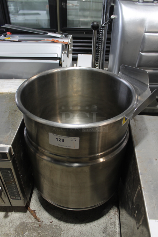 Cleveland Stainless Steel Commercial Countertop Electric Powered Steam Kettle Tilting Kettle. 125/250 Volts, 1 Phase.  - Image 2 of 6