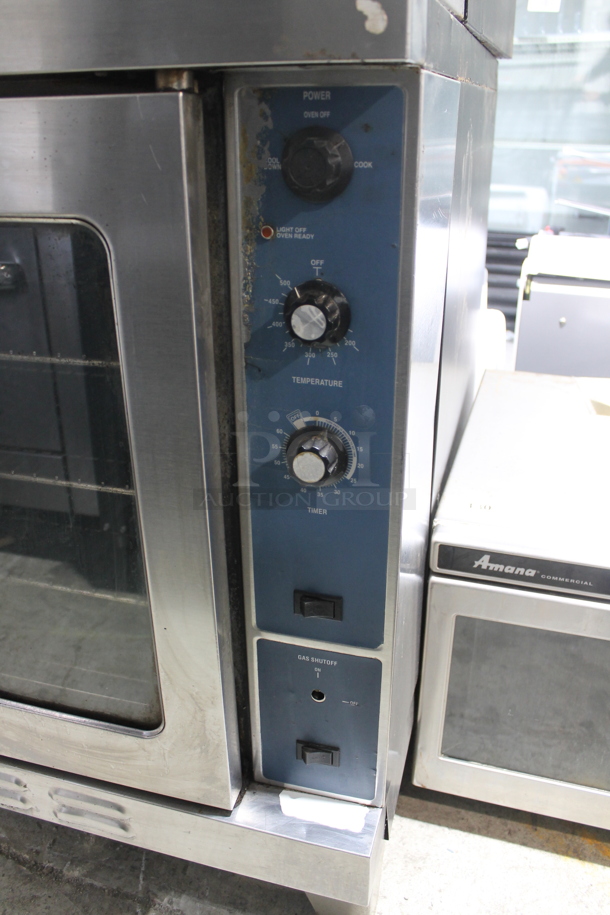 2 Duke Stainless Steel Commercial Natural / Propane Gas Powered Full Size Convection Oven w/ View Through Doors, Metal Oven Racks and Thermostatic Controls. 2 Times Your Bid! - Image 5 of 8