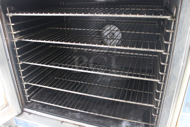 2 Duke Stainless Steel Commercial Natural / Propane Gas Powered Full Size Convection Oven w/ View Through Doors, Metal Oven Racks and Thermostatic Controls. 2 Times Your Bid! - Image 7 of 8