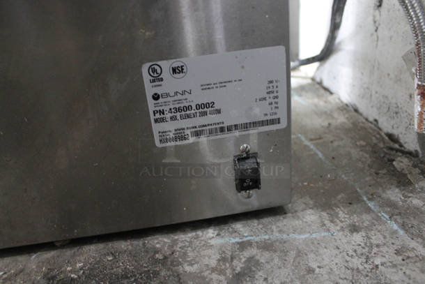 2016 Bunn H5X Stainless Steel Commercial Countertop Hot Water Dispenser. 208 Volts, 1 Phase.  - Image 3 of 4